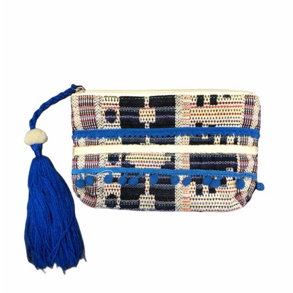 Tribal print cotton on wallet